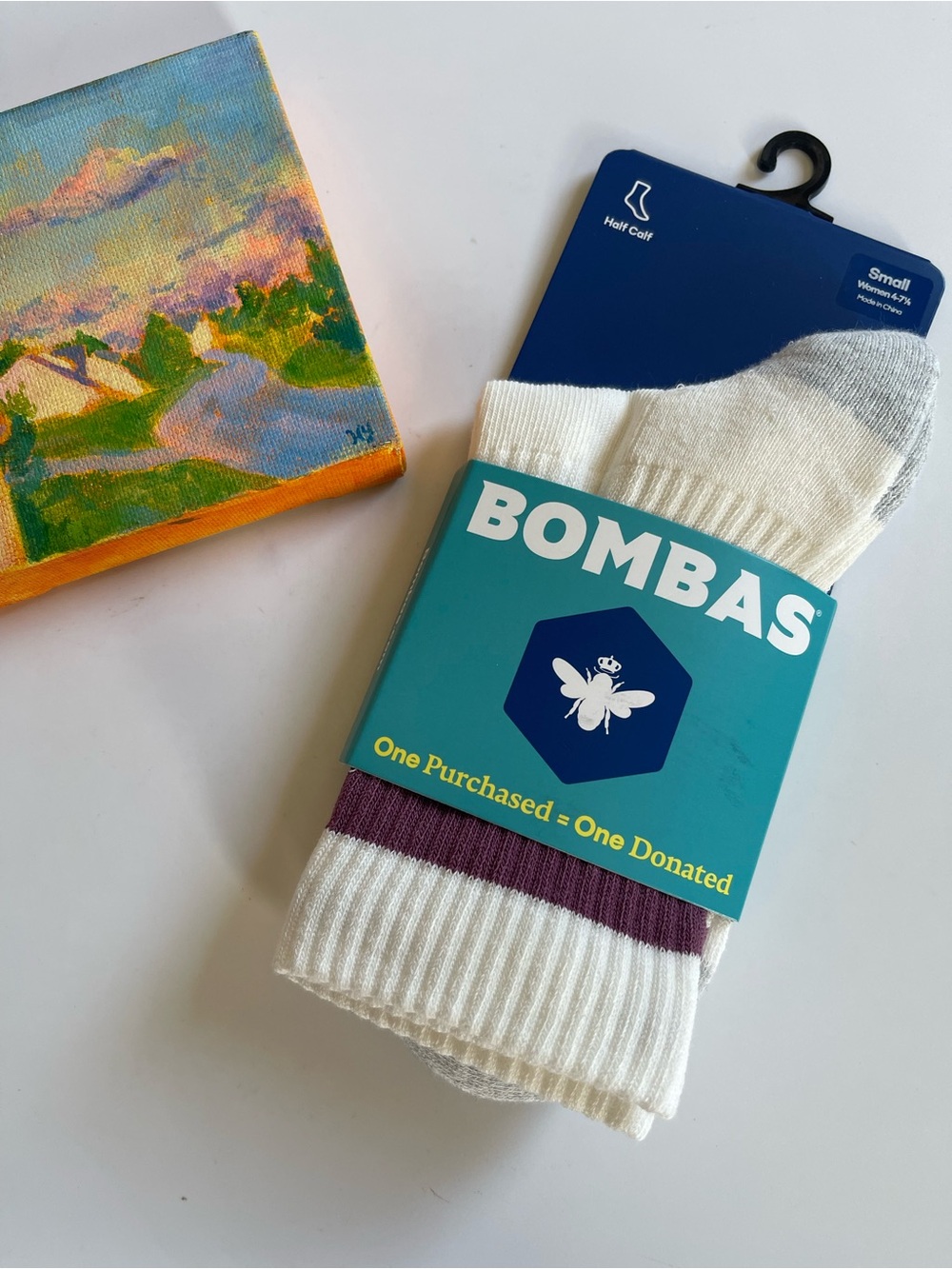 Bombas Women's Cotton Blend Calf Socks
